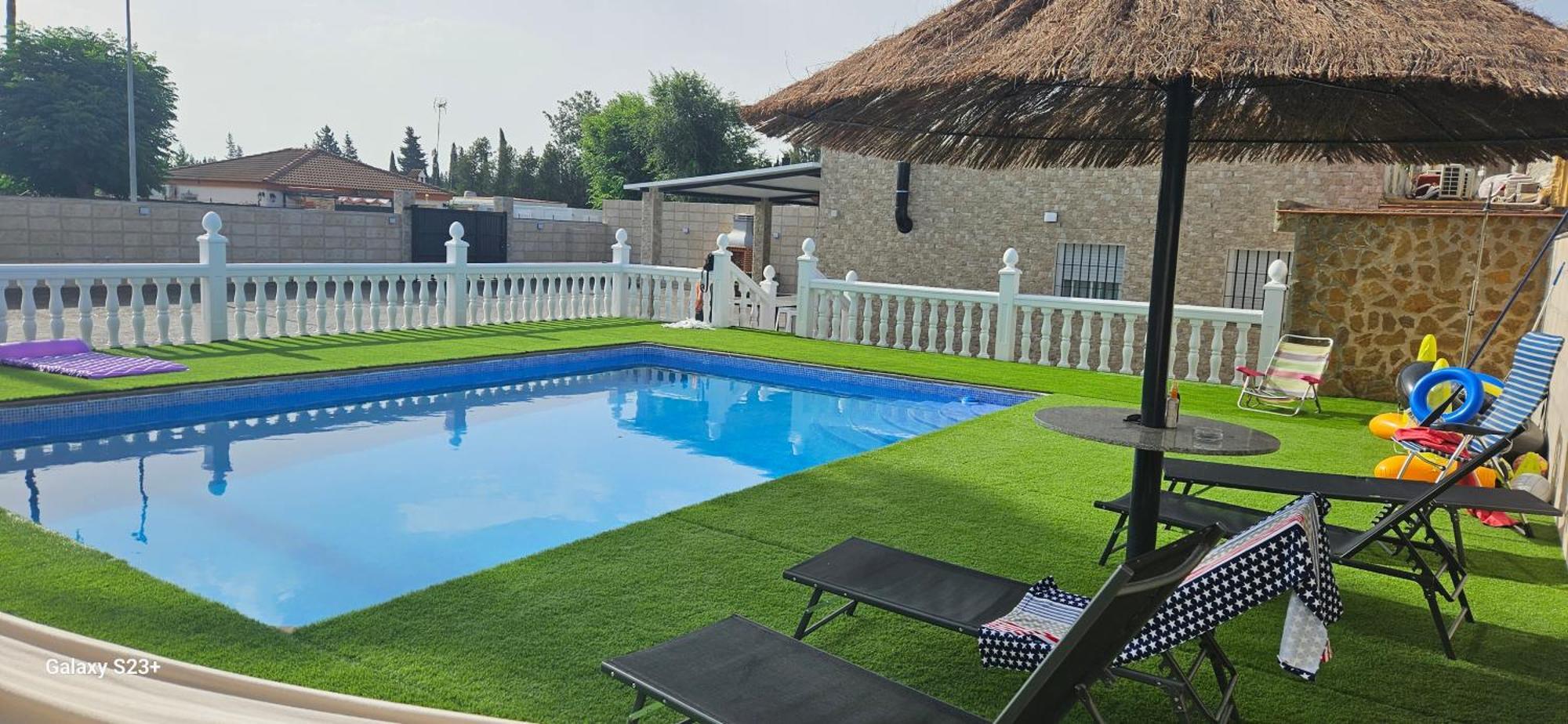 Chalet El Campillo Sevilla Bagian luar foto