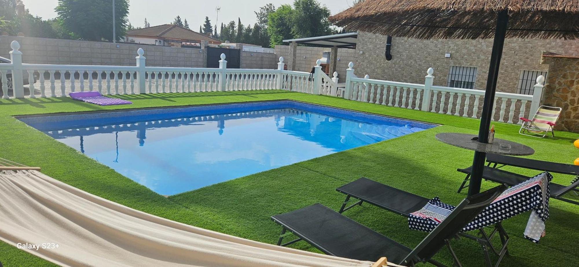 Chalet El Campillo Sevilla Bagian luar foto