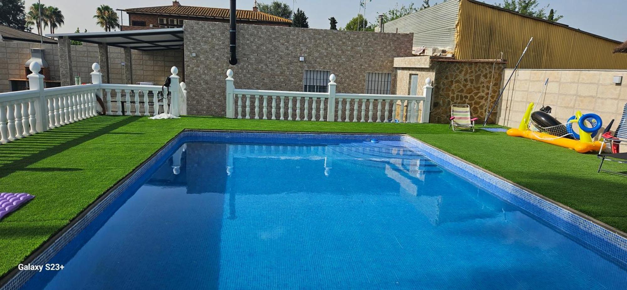 Chalet El Campillo Sevilla Bagian luar foto